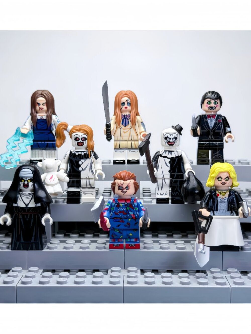Halloween Horror Movie Custom Minifigures Lot of 8